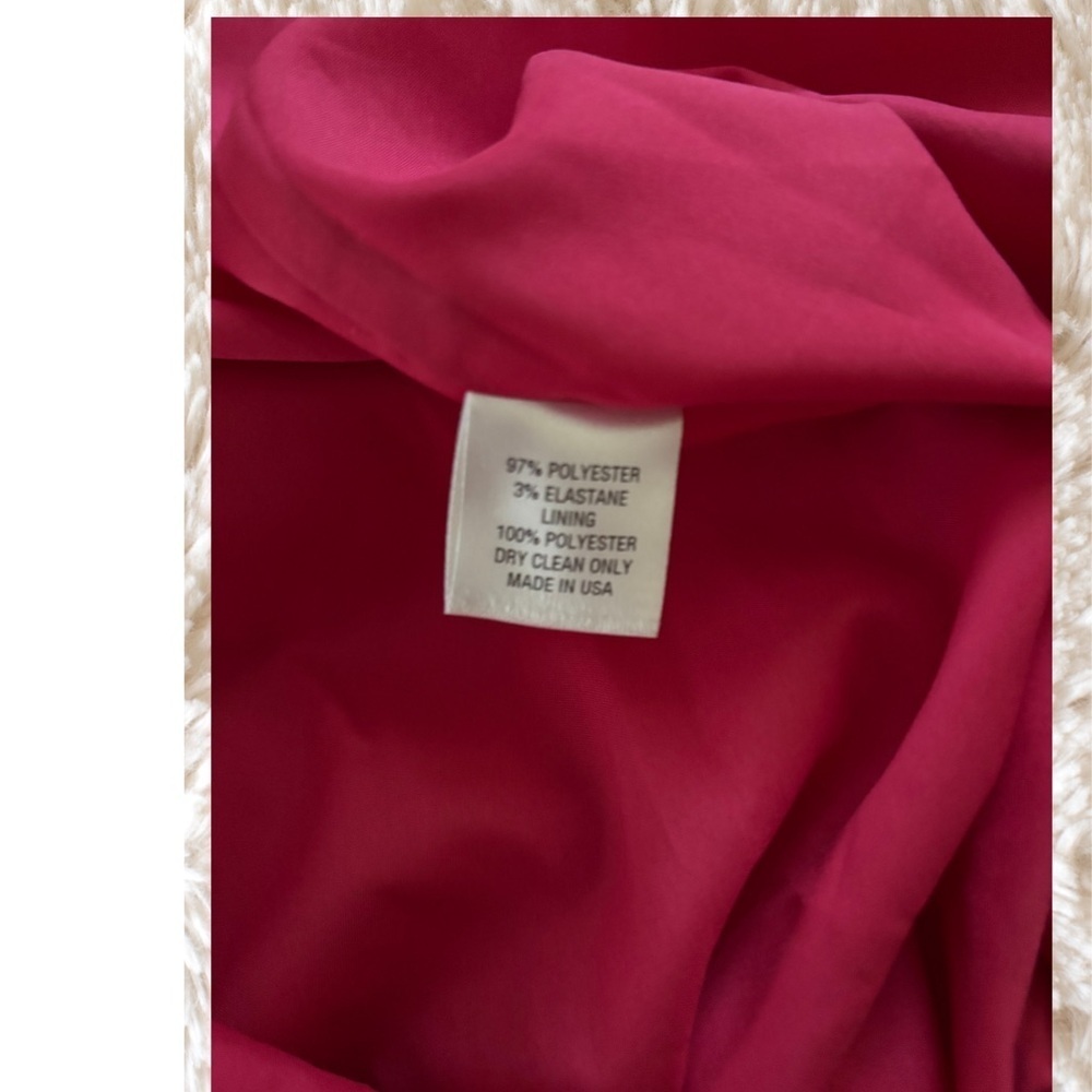 Pearl Red Maxi Dress with Flared Sleeves - Picture 7 of 9